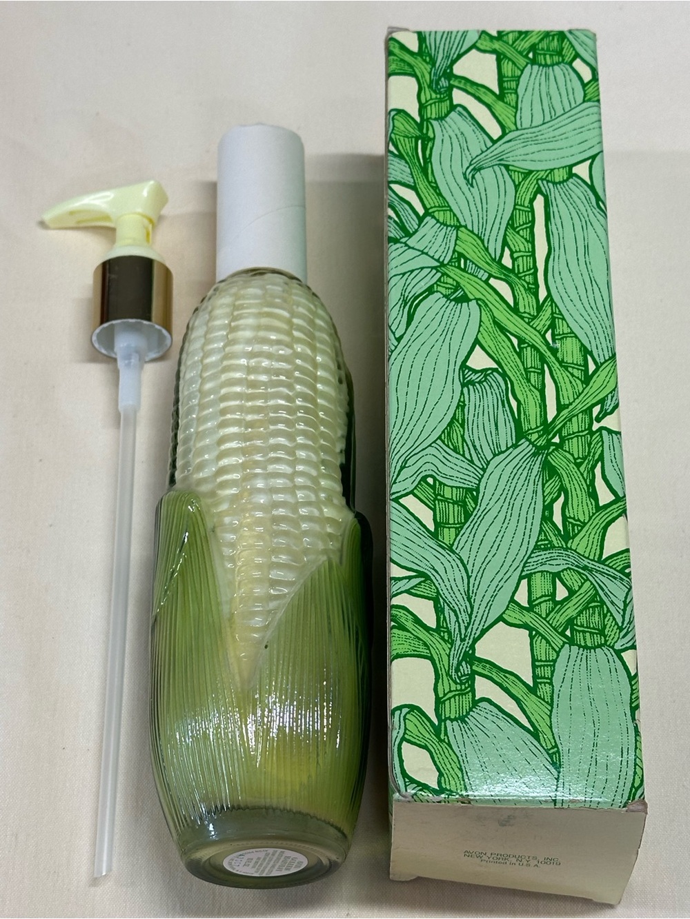 NIB 1970’s AVON Golden Harvest Corn hand lotion